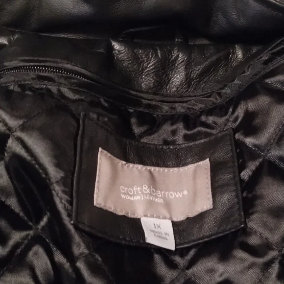 Croft and Borrow double lined leather jacket - Picture 10 of 15